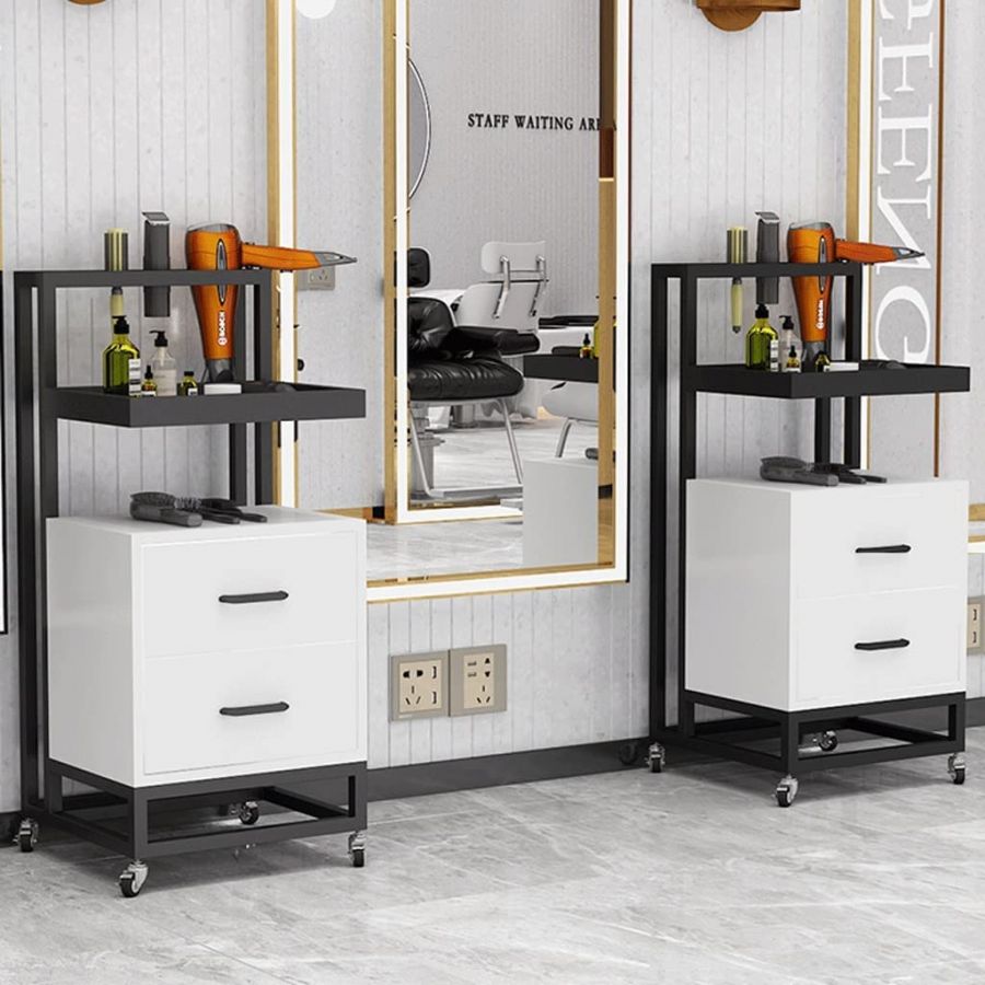 Styling Station Beauty Salon Storage Cabinet Trolley for Salon